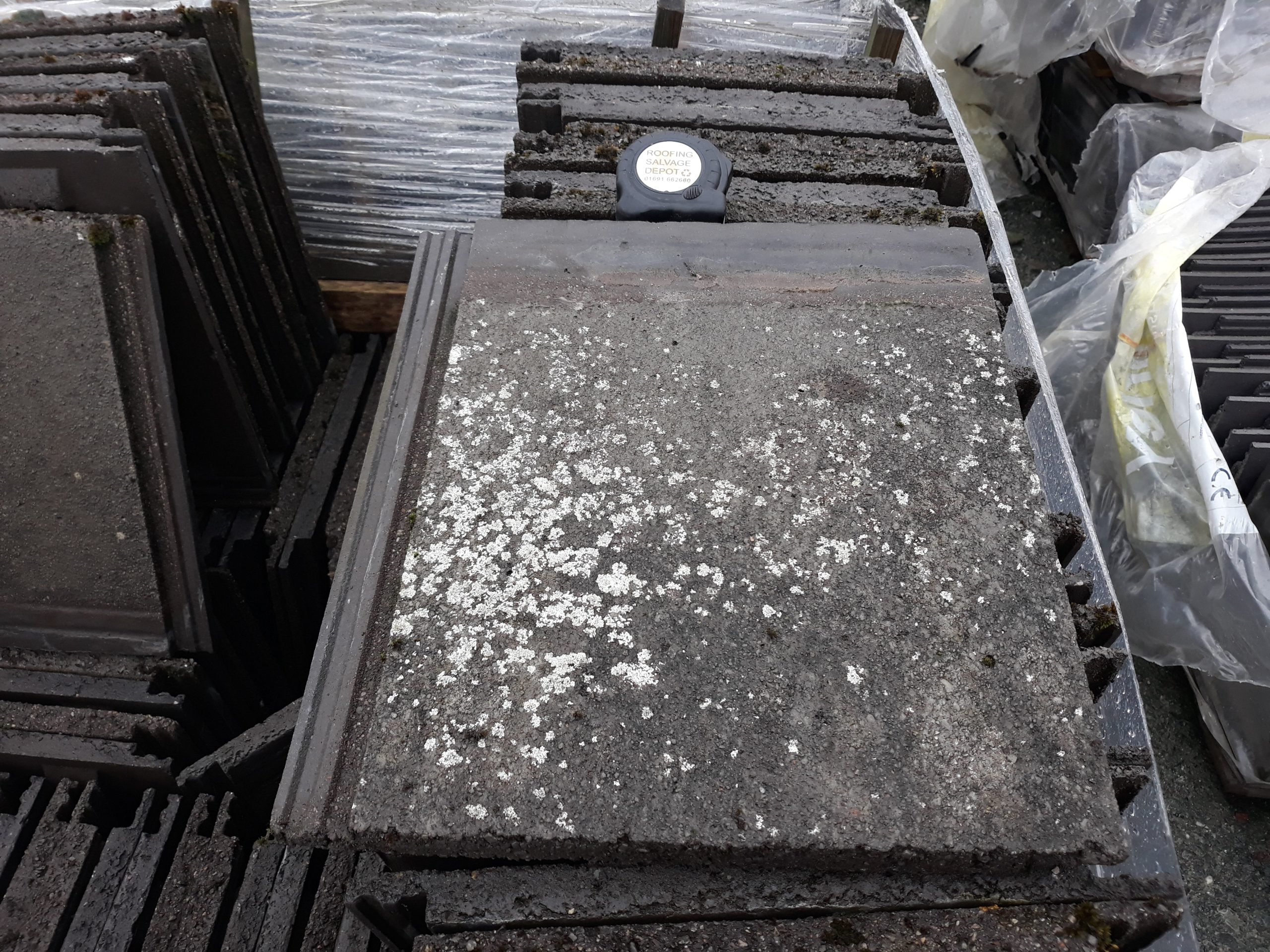 Reclaimed Redland Stonewold Mark 2 Slate Grey Roofing Tiles Slates Per