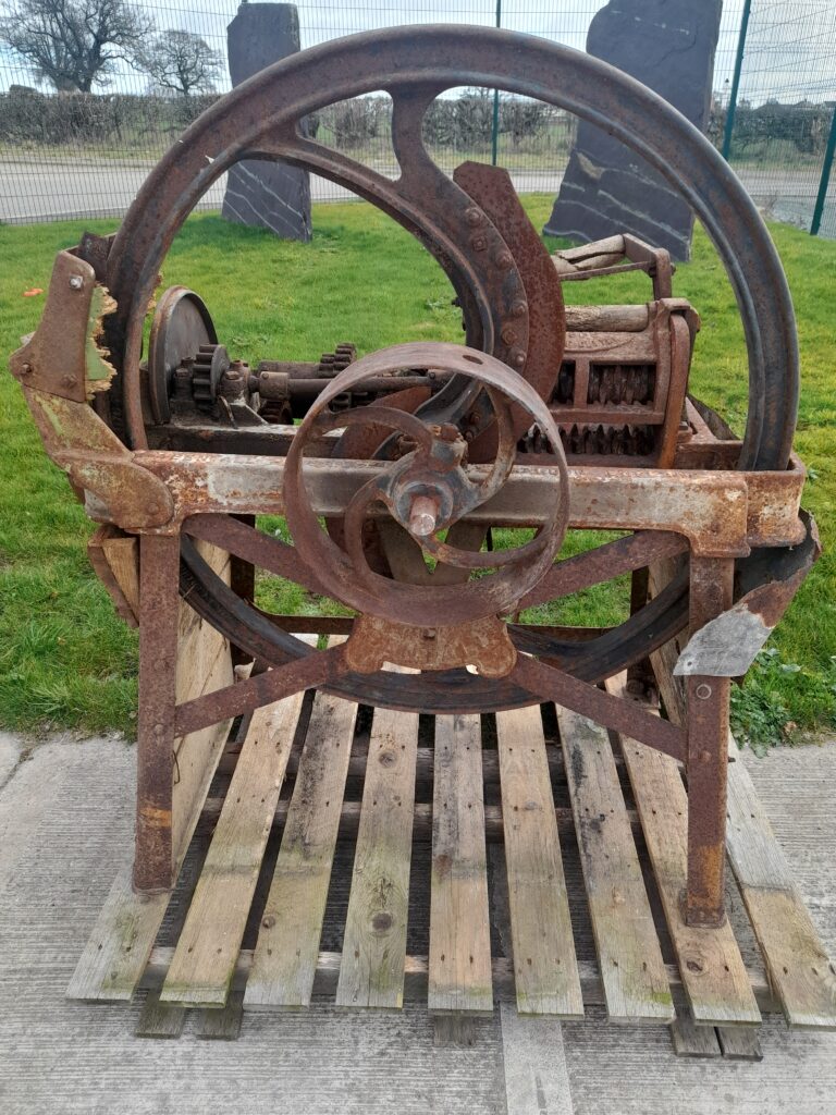 Reclaimed Iron 19th C Chaff Cutter by E.H Bentall of Heybridge