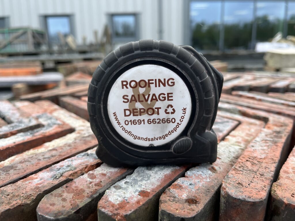 Reclaimed Batch of 129 105° Dennis Ruabon Red Plain Angle Ridge Tiles